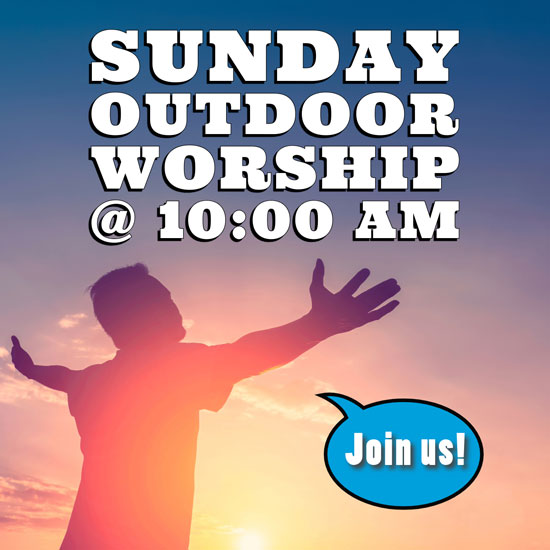 Sunday Worship at 9:30 a.m. – Join us!